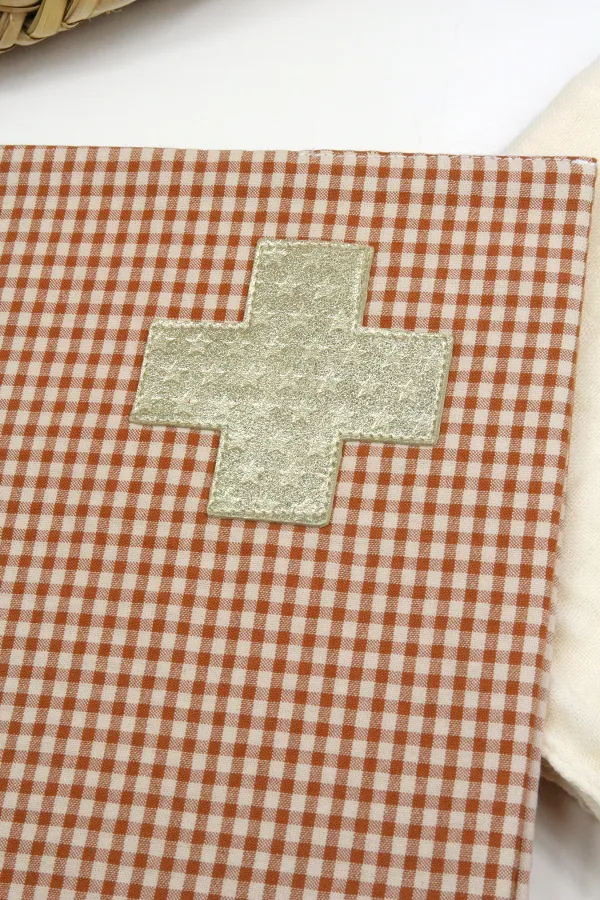 Protège carnet de santé - Argile