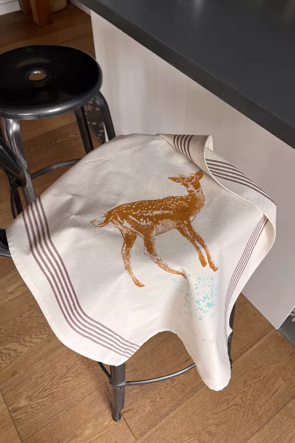 SET DE 3 TORCHONS DE CUISINE - Barnabé X Veronika Loubry