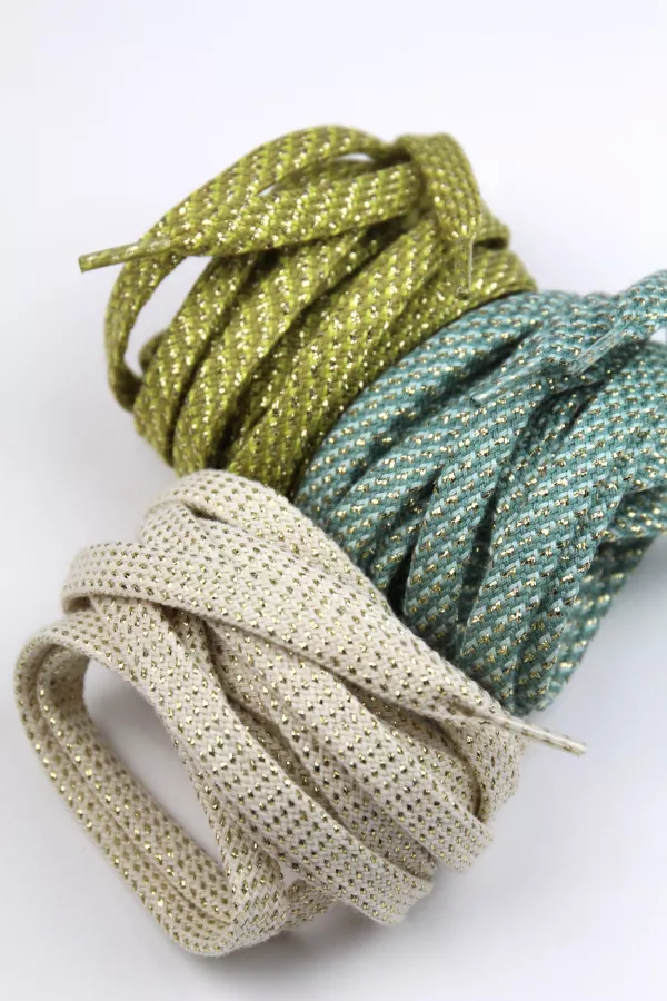 Lacets de chaussures lurex - Bali