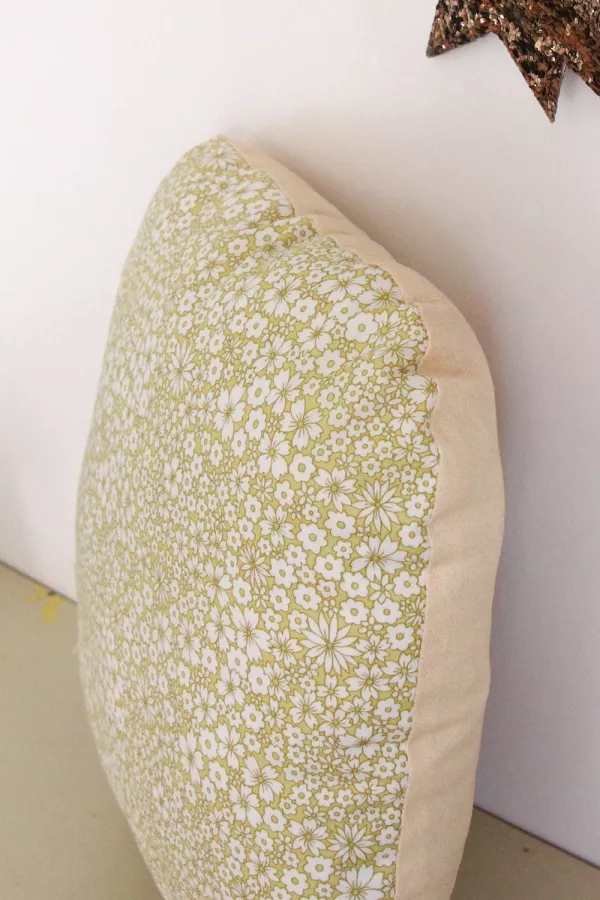 coussin décoratif musical dos Liberty made in france