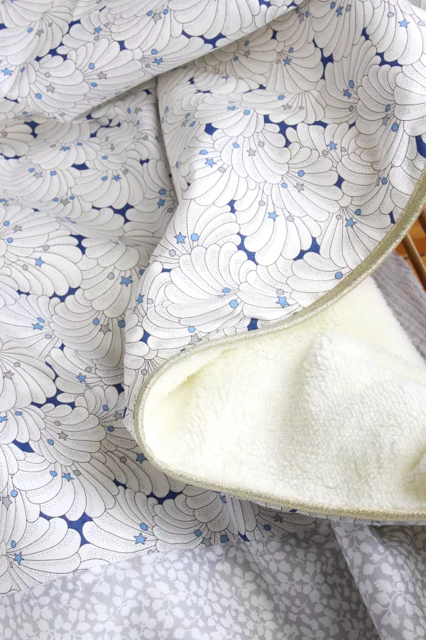 Couverture polaire & Liberty - Côme