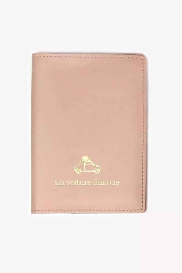 Etui papier voiture cuir Laurige