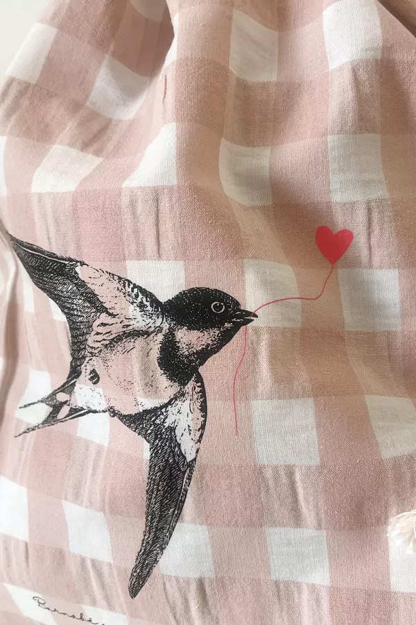 L'irrésistible pochon - Macaron - Hirondelle