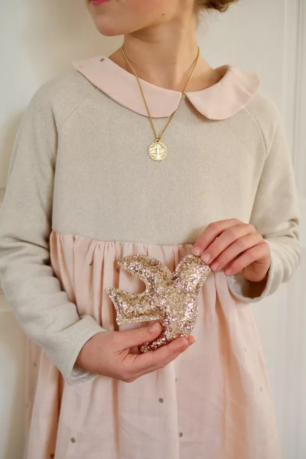 Hirondelle paillettes - Or