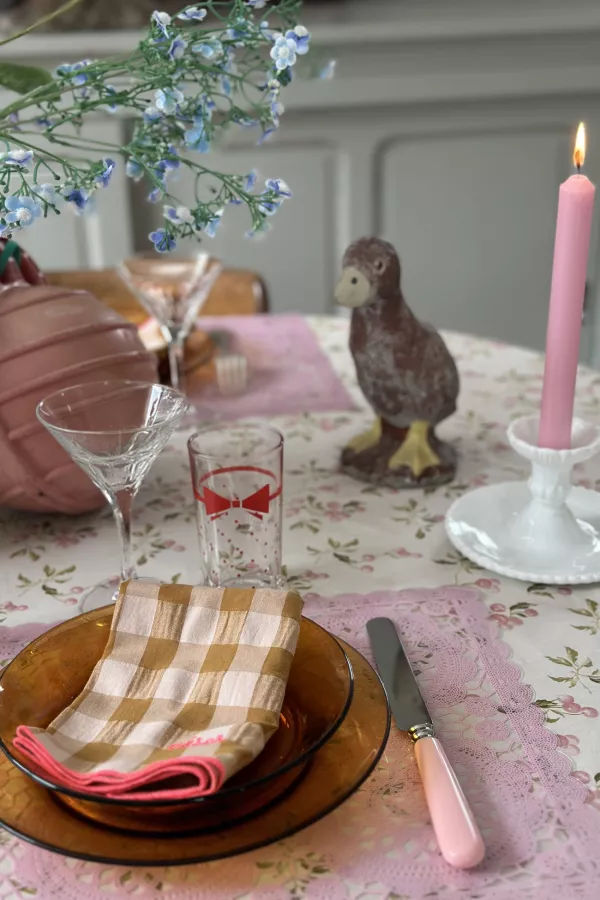 Serviette de Table moutarde - Trésor