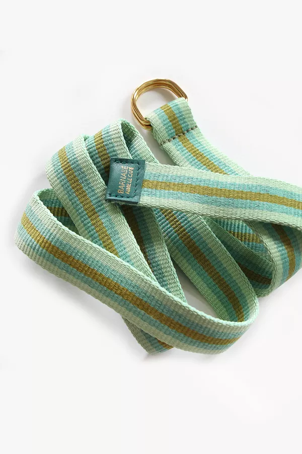 Ceinture sangle - vert & bleu