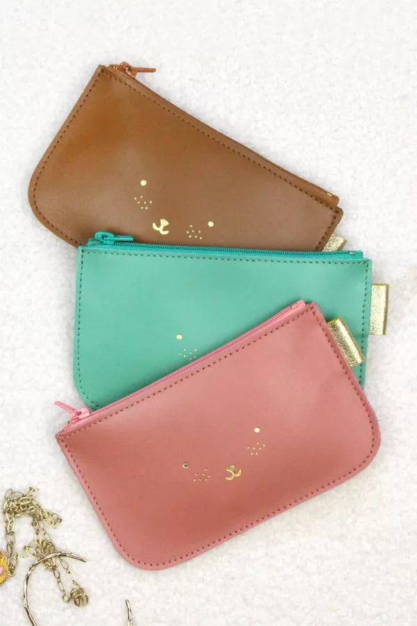 Porte monnaie Demoiselle - Menthe