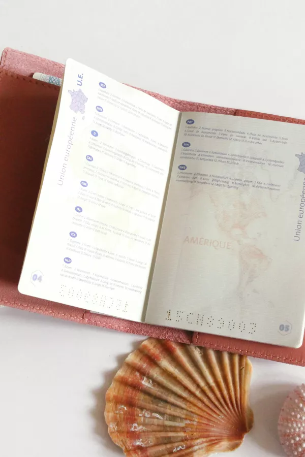 Etui Passeport cuir - Pampa