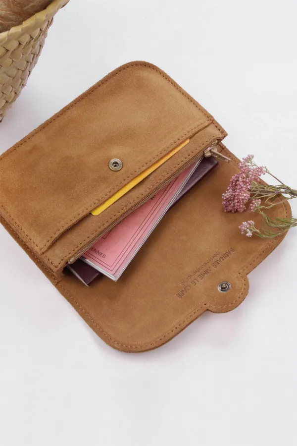 Portefeuille femme - Pipa - Noisette