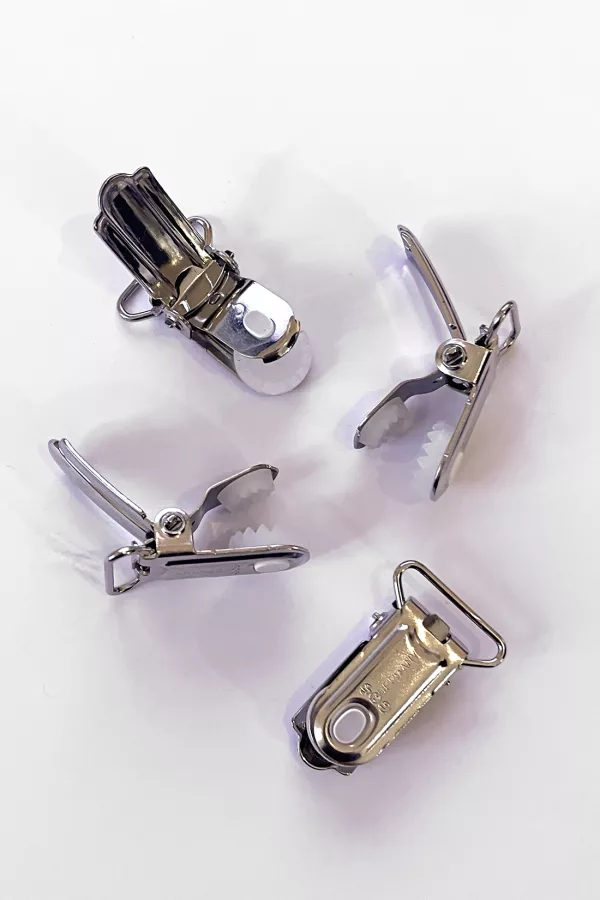 Lot de 10 pinces bretelle - 18 mm