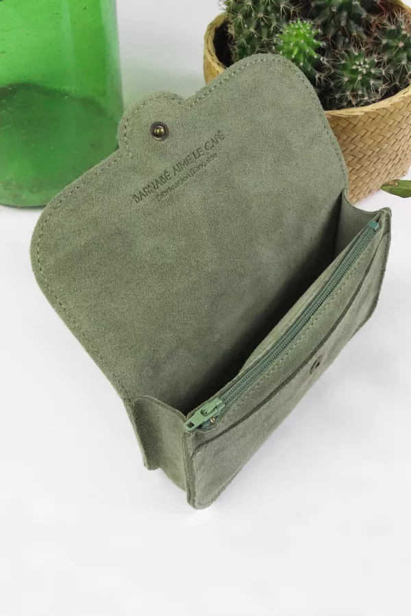 Portefeuille femme - Pipa - Panthère émeraude