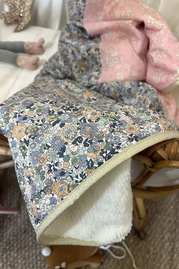 Couverture polaire & Liberty - Jenny