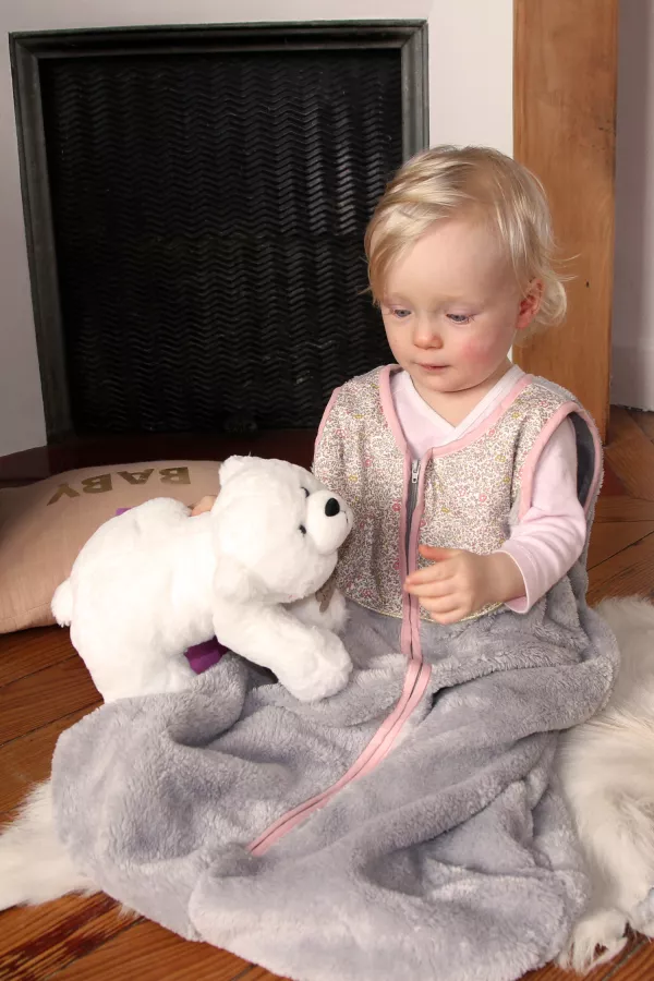 Gigoteuse Liberty et polaire - SOFIA Taille 0-6 mois