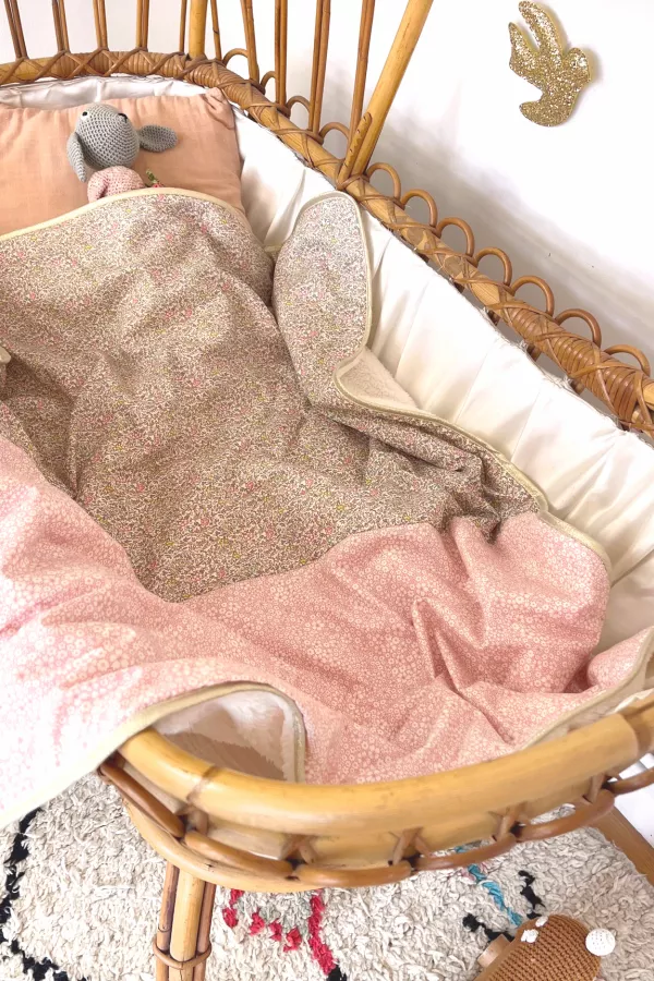 Couverture polaire & Liberty - Juliette