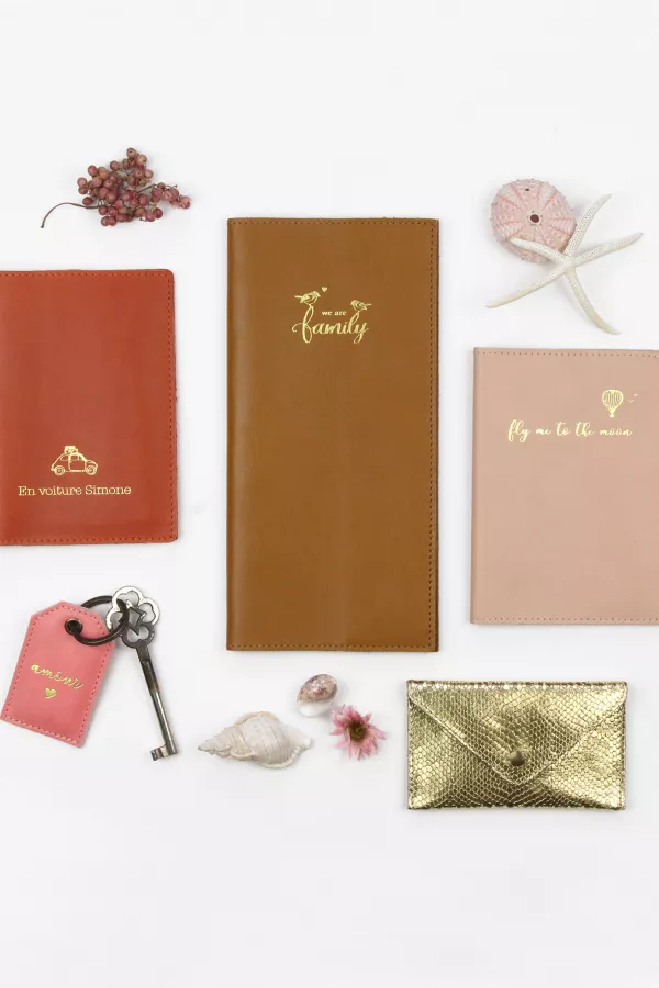 Etui Passeport cuir - Sugar