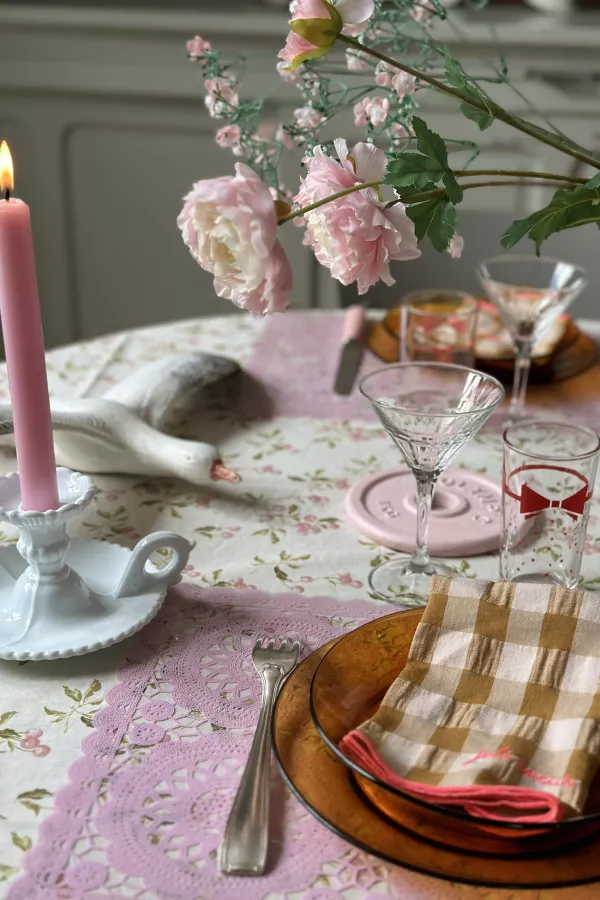 Serviette de Table moutarde - set de 6 - moutarde