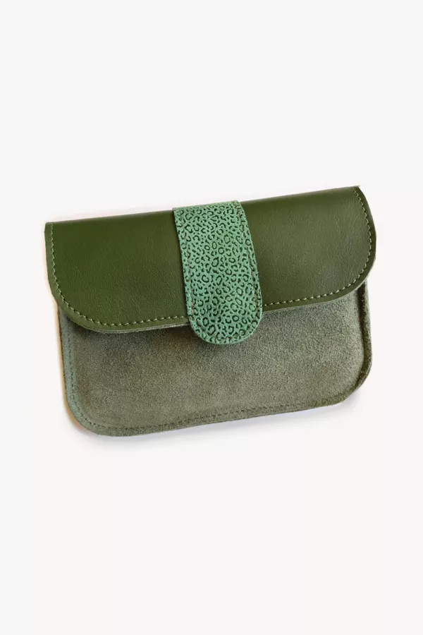 Portefeuille femme - Pipa - Panthère émeraude