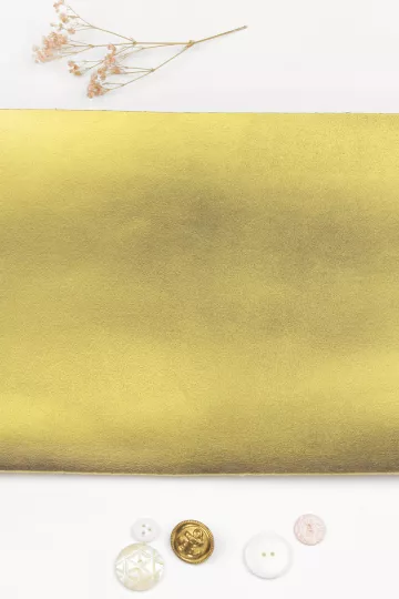 simili cuir doré - 2 feuilles de 20*30 cm