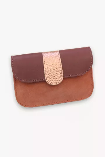Portefeuille femme - Pipa - Terre de Sienne