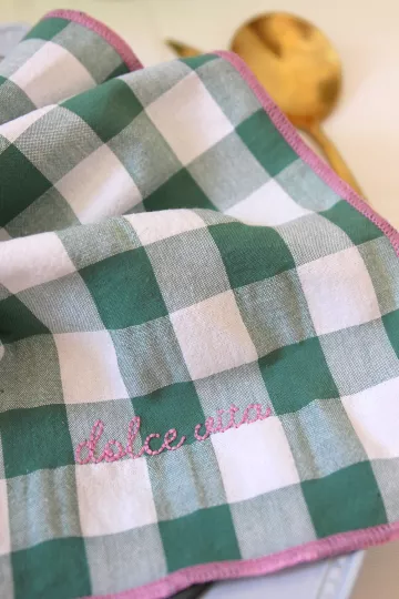 Serviette de Table sauge - Dolce vita