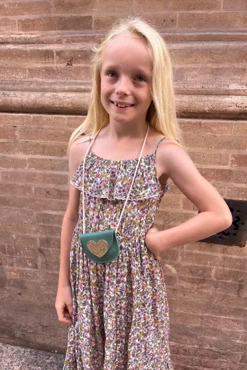 Sac cuir Sweet Love - Cyprès