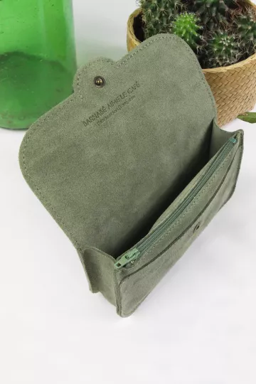 Portefeuille femme - Pipa - Panthère émeraude