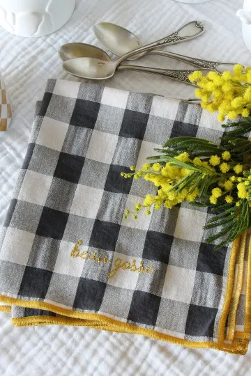 Serviette de Table réglisse - Beau gosse