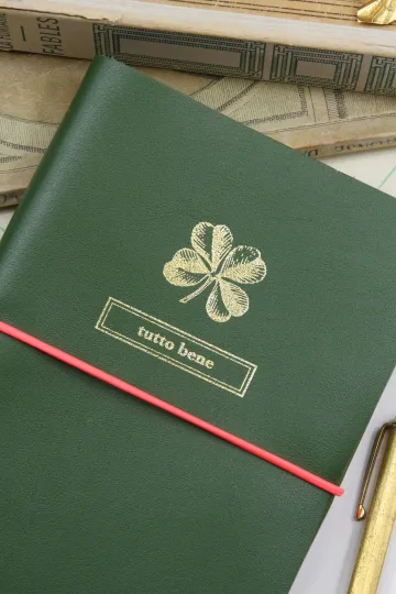 Carnet cuir - Le pocket - Agave