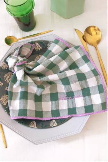 Serviette de Table sauge - Dolce vita