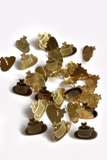 Mini broche - Tasse café