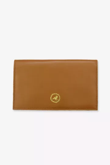 intérieur porte chéquier caramel oiseau doré made in france barnabé aime le café