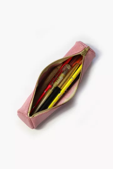 Trousse à crayons - Lézard rose