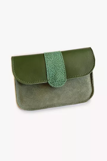 Portefeuille femme - Pipa - Panthère émeraude