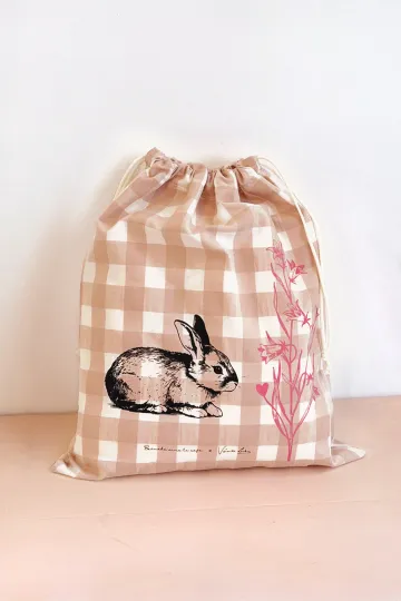 L'irrésistible pochon de Véronika - Lapin