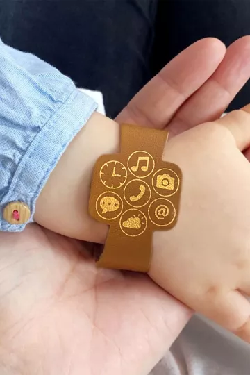 Montre cuir Barnab aime le caf Accessoires chics made in France