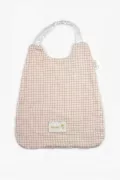 Serviette élastique vichy - Lait de coco