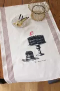 TORCHON DE CUISINE SÉRIGRAPHIÉ - patisserie