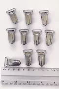 Lot de 10 pinces bretelle - 18 mm