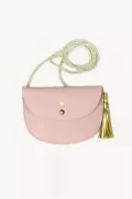 Sac Pompon - cuir Poetry