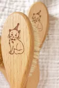 Brosse à cheveux bébé - Chat