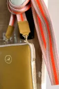 Pochette téléphone Charlie - cuir Safran