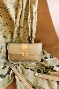 Portefeuille & mini sac - Harold - Poudre d'or