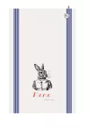 TORCHON DE CUISINE SÉRIGRAPHIÉ - Mama Lapin