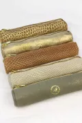 Trousse Lily - Ecaille caramel