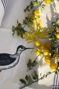 TORCHON DE CUISINE - Sérigraphie - Mimosa