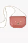 sac chat fille rose cordon blanc