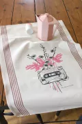 TORCHON DE CUISINE SÉRIGRAPHIÉ - K7 audio