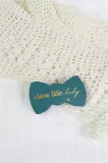 Broche cuir - Slow life