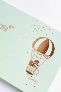 Carte + enveloppe - Montgolfière