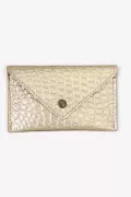Porte cartes cuir - La Voyageuse - Perle nacré